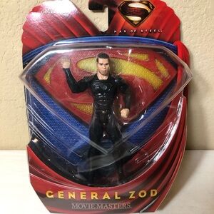 Movie Masters Man of Steel General Zod 6 Inch Action Figure, New In Box, 2013,